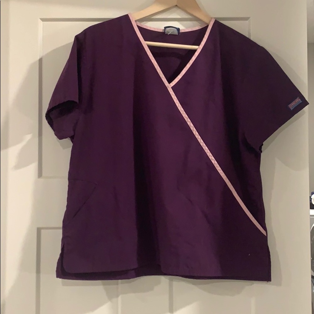 Purple Scrub Top & Pants